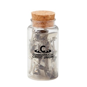 Binder Clips in a Jar 1 Binder Clips in a Jar 1