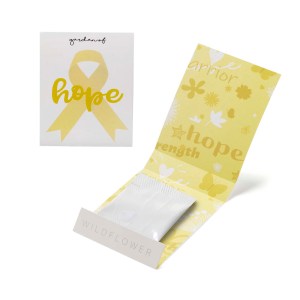 Yellow Ribbon Garden of Hope Matchbook 1 Yellow Ribbon Garden of Hope Matchbook 1
