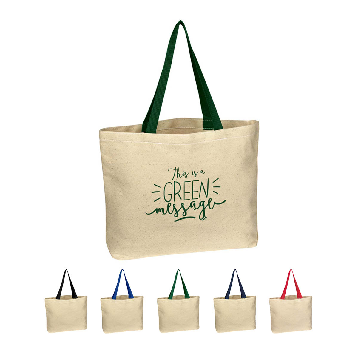 Natural Cotton Canvas Tote Bag 1