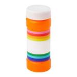 2 Oz. Pride Bubbles w/Full Color Digital Label - Orange/Rainbow 2 Oz. Pride Bubbles w/Full Color Digital Label - Orange/Rainbow