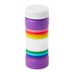 2 Oz. Pride Bubbles w/Full Color Digital Label - Purple/Rainbow 2 Oz. Pride Bubbles w/Full Color Digital Label - Purple/Rainbow