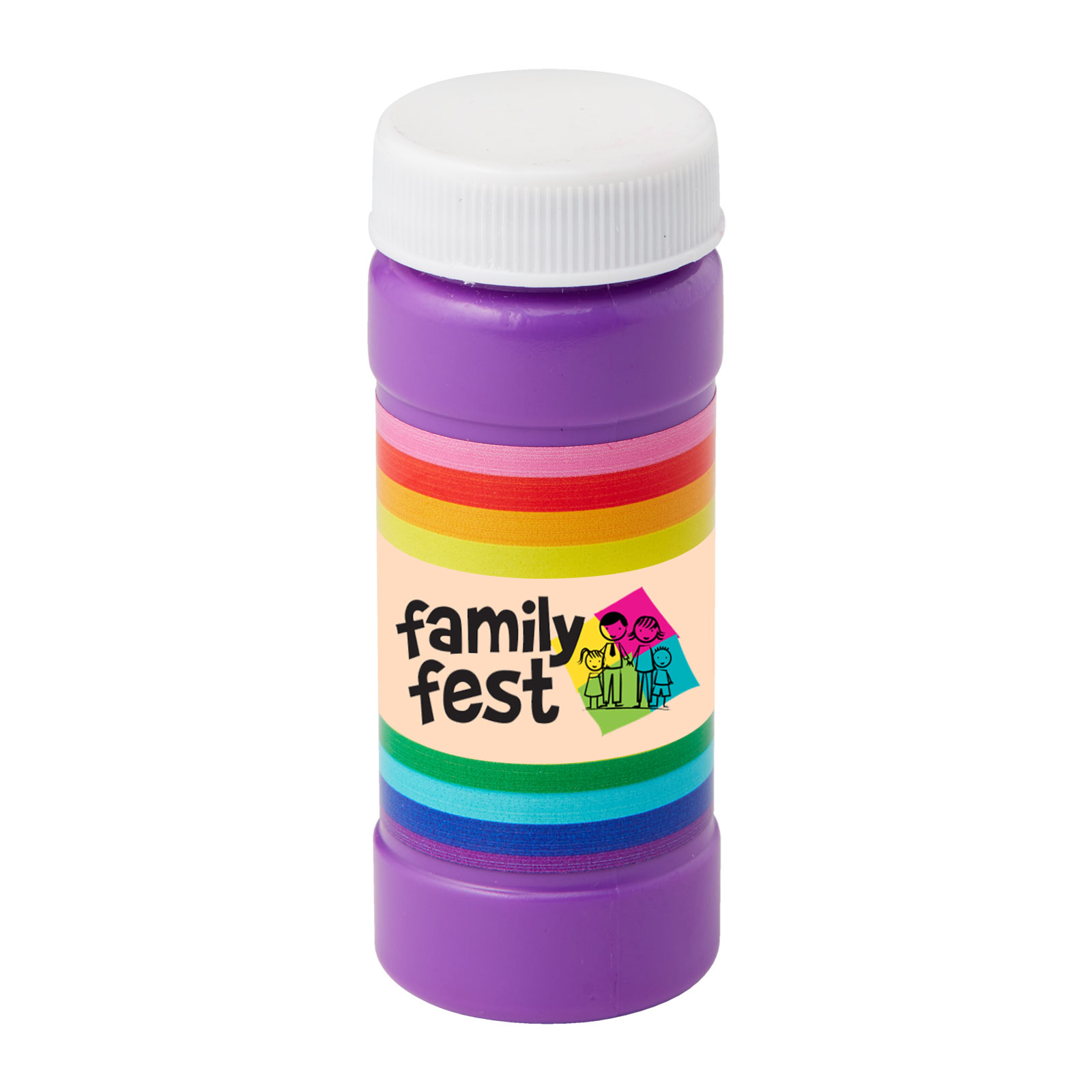 2 Oz. Pride Bubbles w/Full Color Digital Label 1