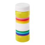 2 Oz. Pride Bubbles w/Full Color Digital Label - Yellow/Rainbow Blank 2 Oz. Pride Bubbles w/Full Color Digital Label - Yellow/Rainbow Blank