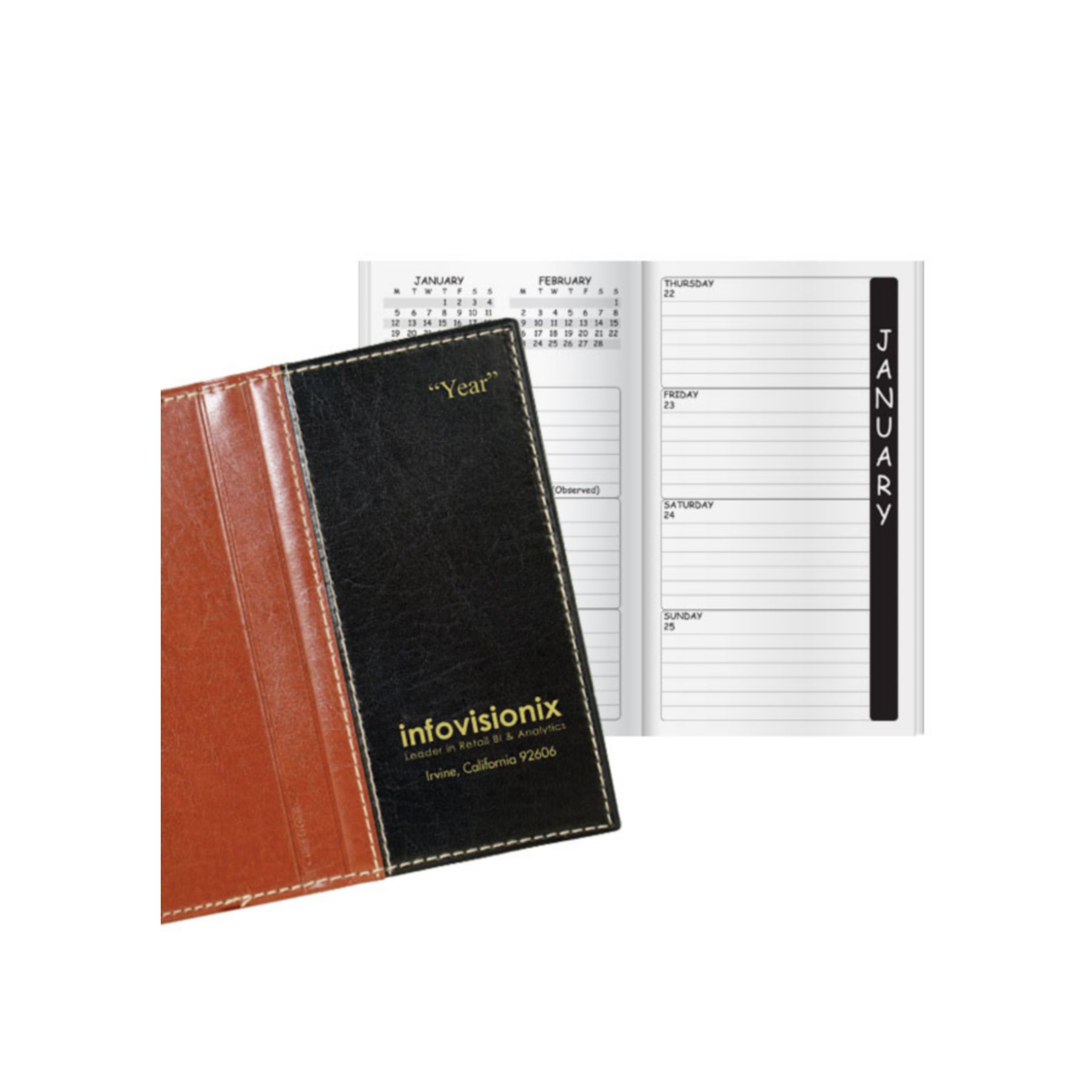Richford Academic Weekly Pocket Calendar 1
