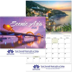 Scenic Asia Spiral Wall Calendar 1 Scenic Asia Spiral Wall Calendar 1