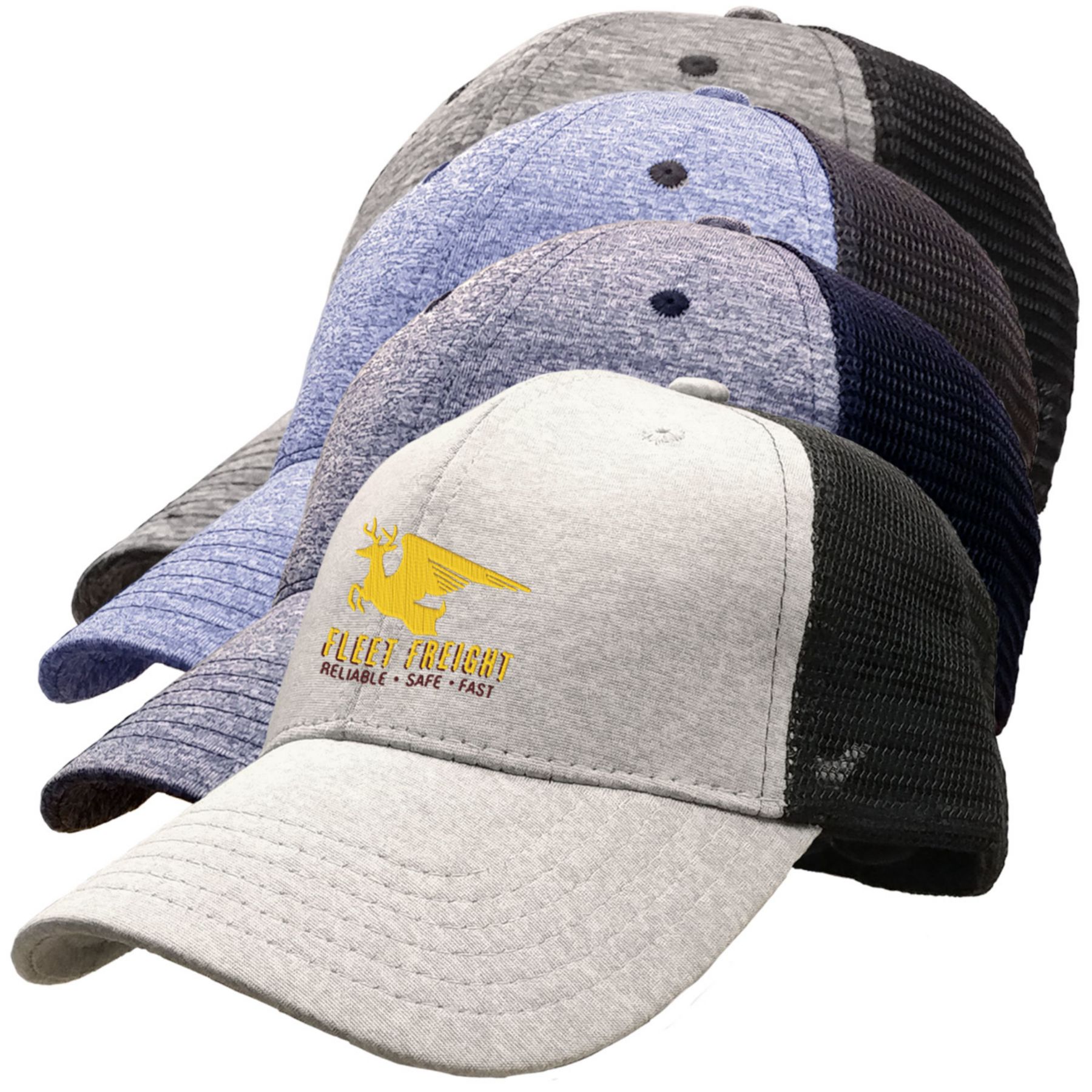Cosmic Trucker Hat With Mesh - Embroidered 1