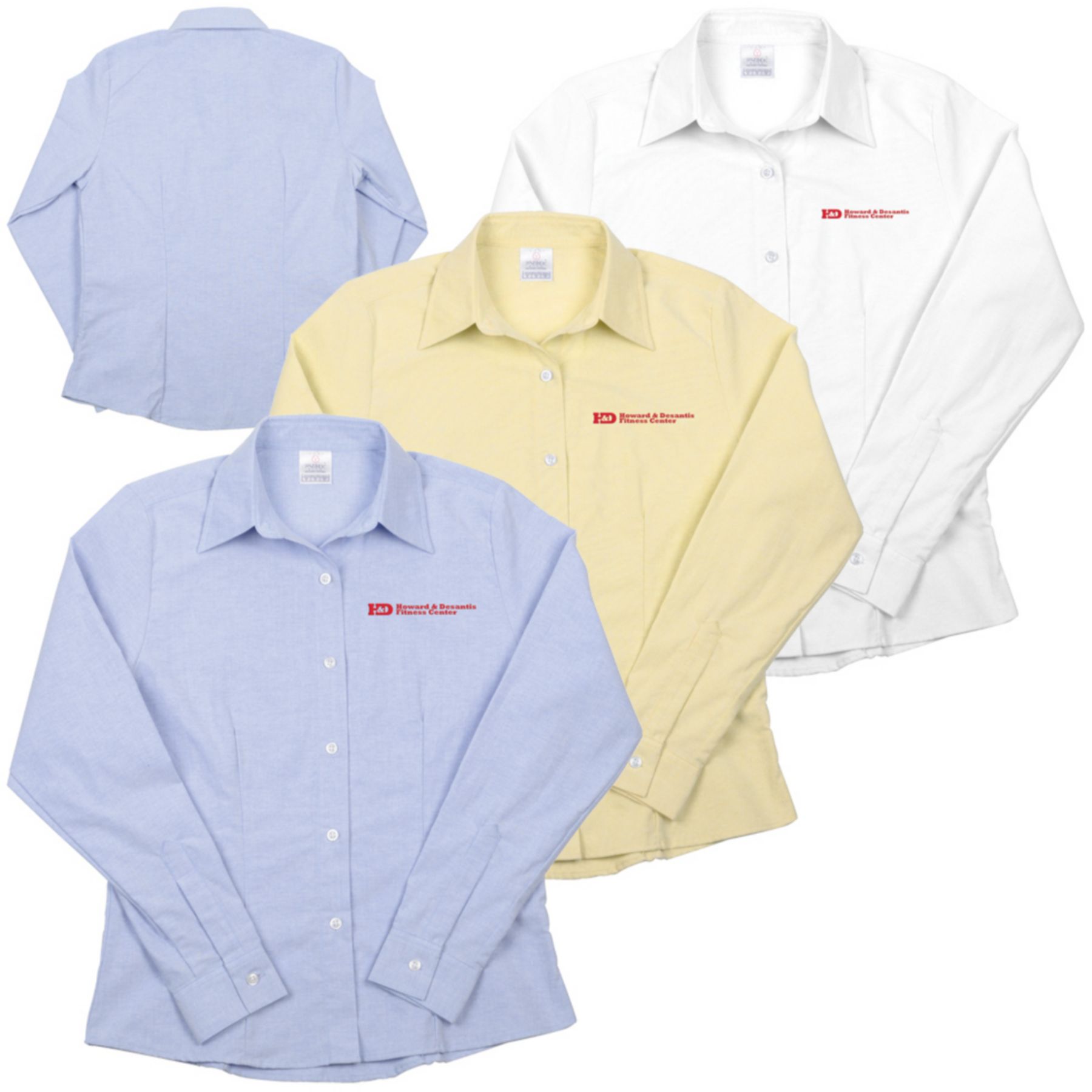 Women%27s Long Sleeve Oxford Shirt 1