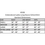Women's Long Sleeve Oxford Shirt 5 Women's Long Sleeve Oxford Shirt 5