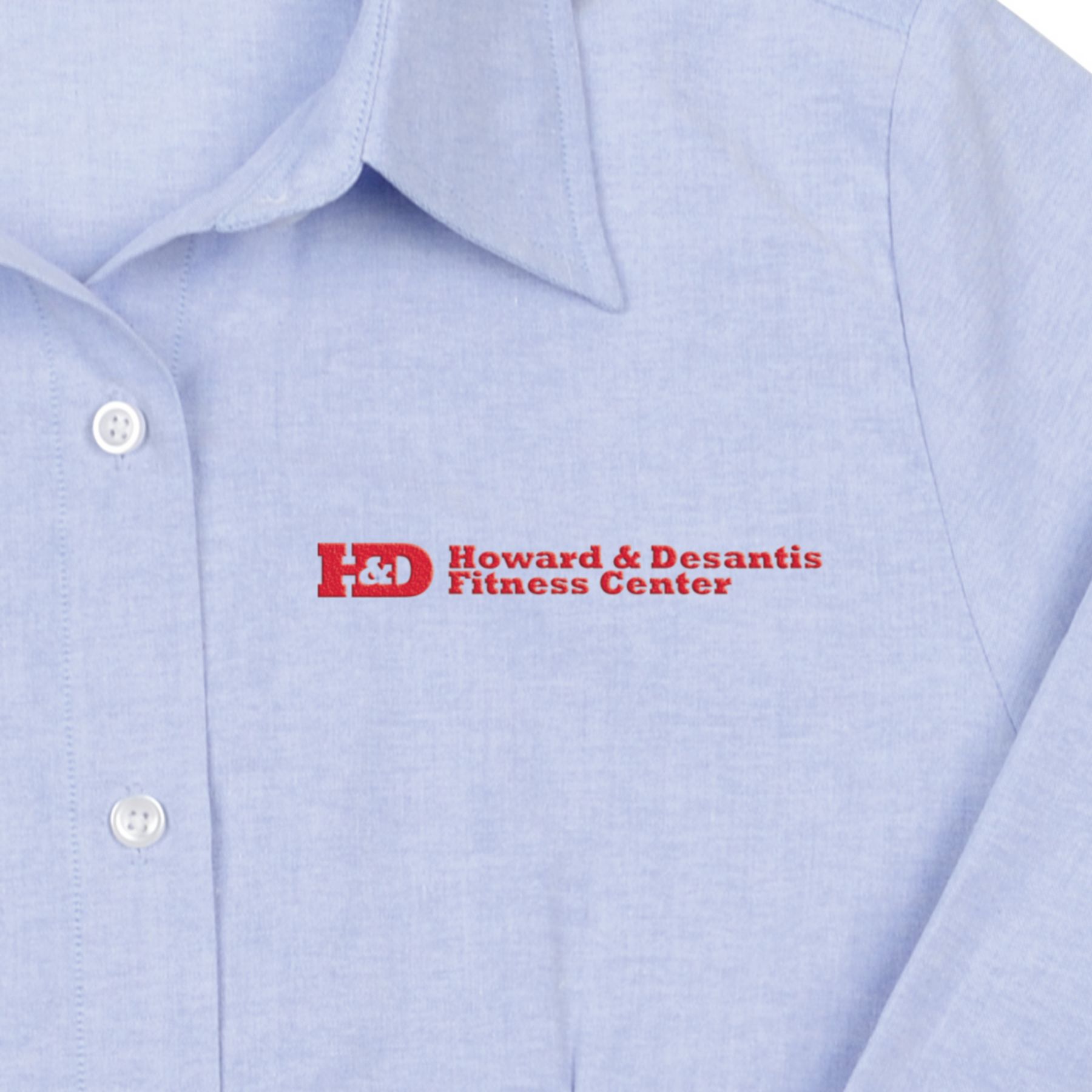 Women%27s Long Sleeve Oxford Shirt 1