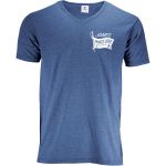 Men's 50/50 V-Neck T-Shirt Screen Print 6 Men's 50/50 V-Neck T-Shirt Screen Print 6