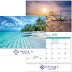 Beaches Stapled Wall Calendar 1 Beaches Stapled Wall Calendar 1