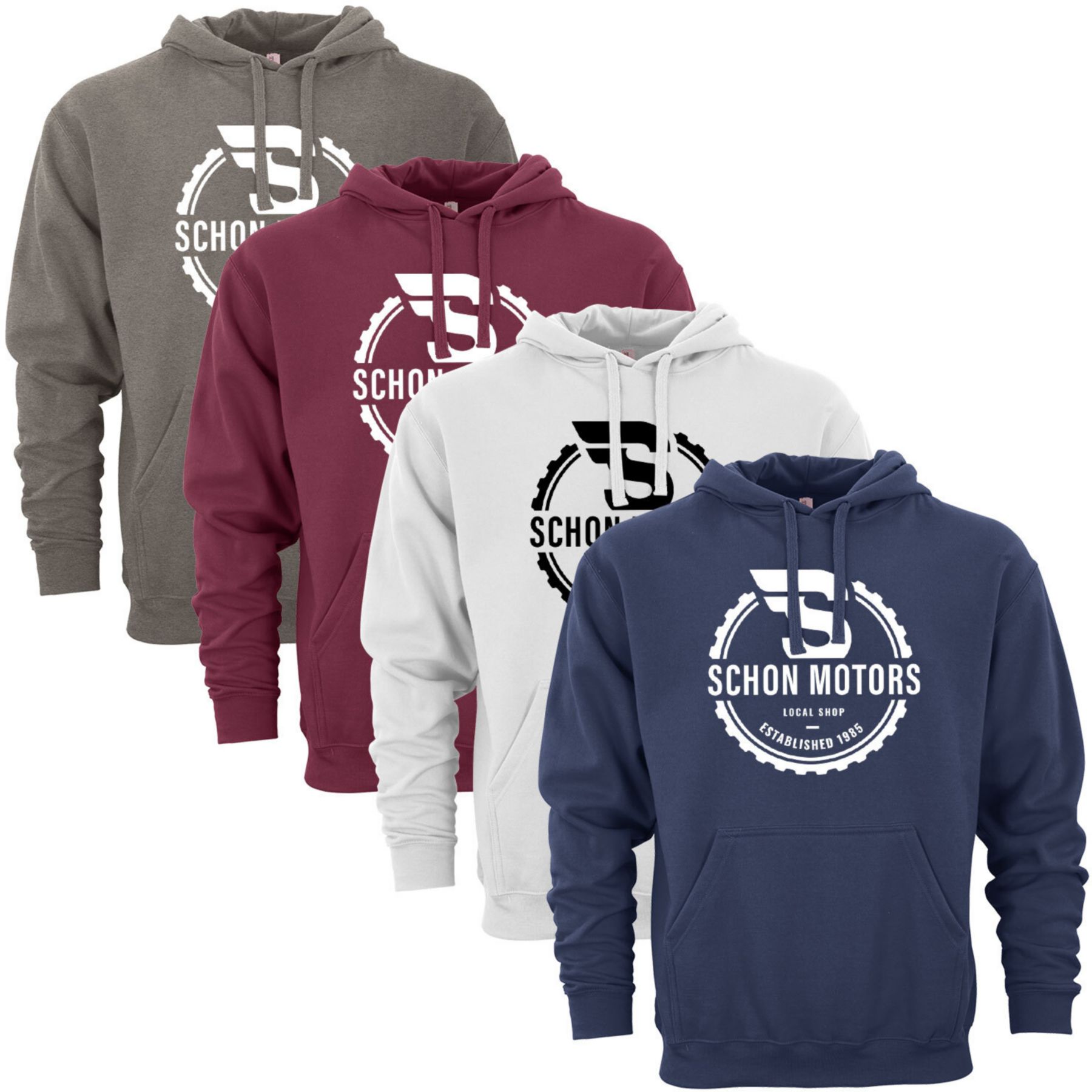 M&O Unisex Pullover Hoodie Screened 1