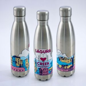 Full Color Saratoga Voyager Stainless Bottle 17oz 1 Full Color Saratoga Voyager Stainless Bottle 17oz 1