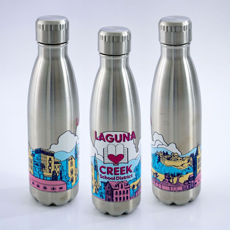 Full Color Saratoga Voyager Stainless Bottle 17oz 1 Full Color Saratoga Voyager Stainless Bottle 17oz 1