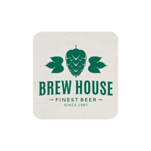 Square Coaster - Foil Print 1 Square Coaster - Foil Print 1