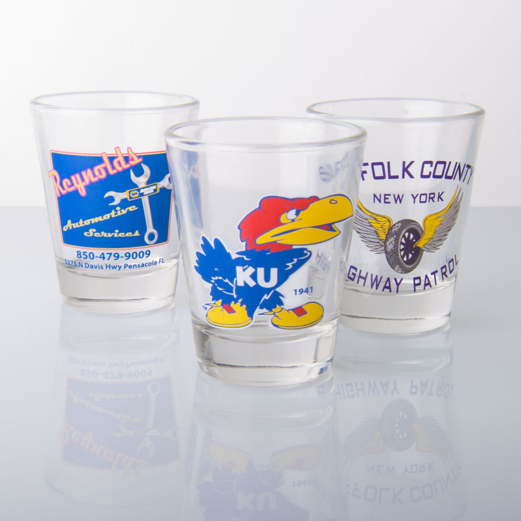 Full Color Shot Glass 1.5 Oz 1 Full Color Shot Glass 1.5 Oz 1