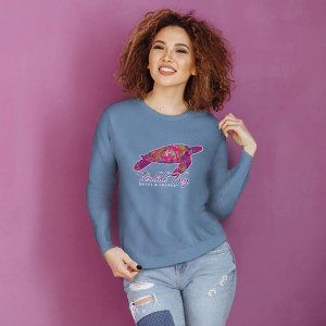 Unisex Zig Zag Texture Crew - Full Color 1 Unisex Zig Zag Texture Crew - Full Color 1