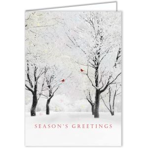 White Forest Holiday Card 1 White Forest Holiday Card 1