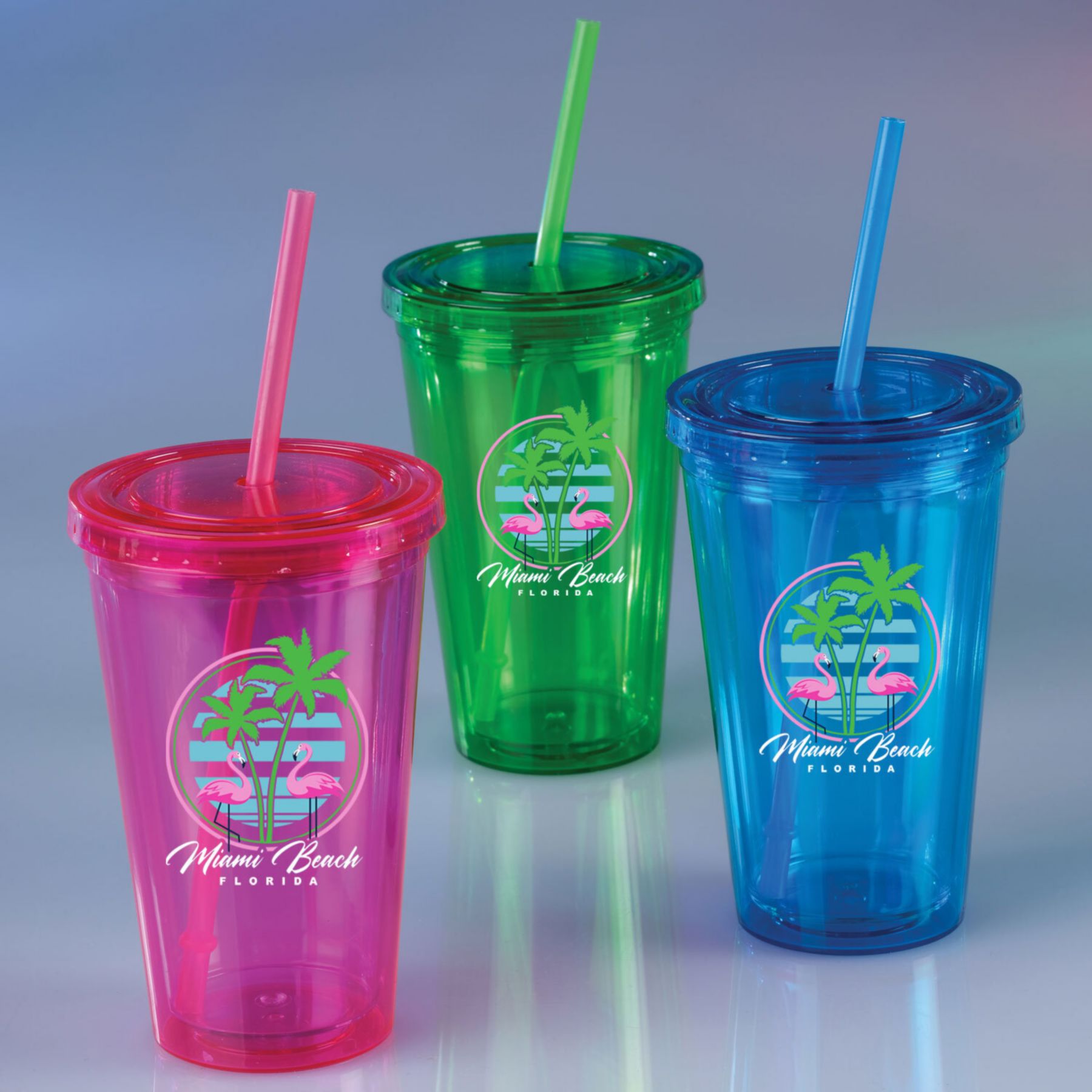 Full Color Wrap Sunsplash Color Tumbler 16 Oz 1