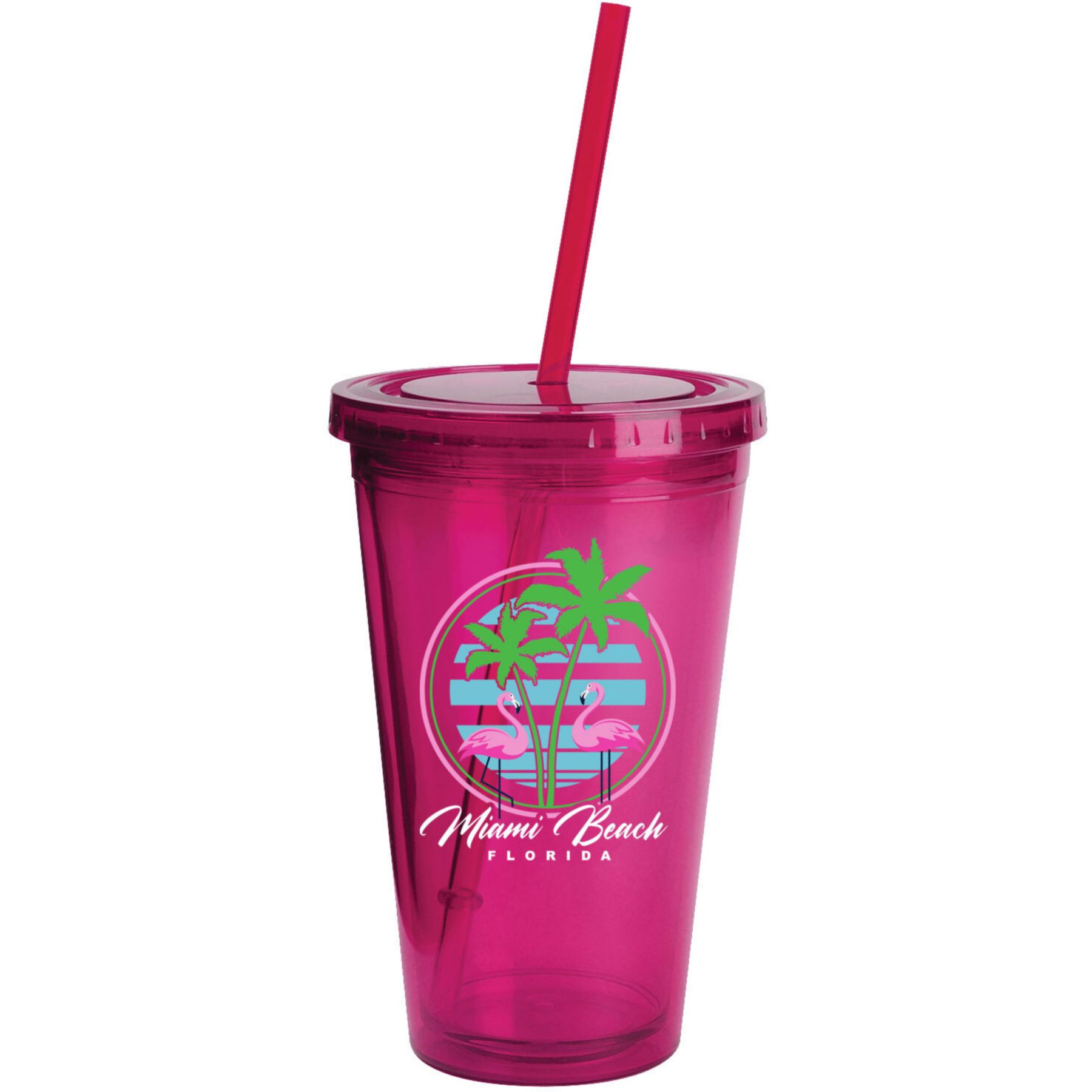 Full Color Wrap Sunsplash Color Tumbler 16 Oz 1