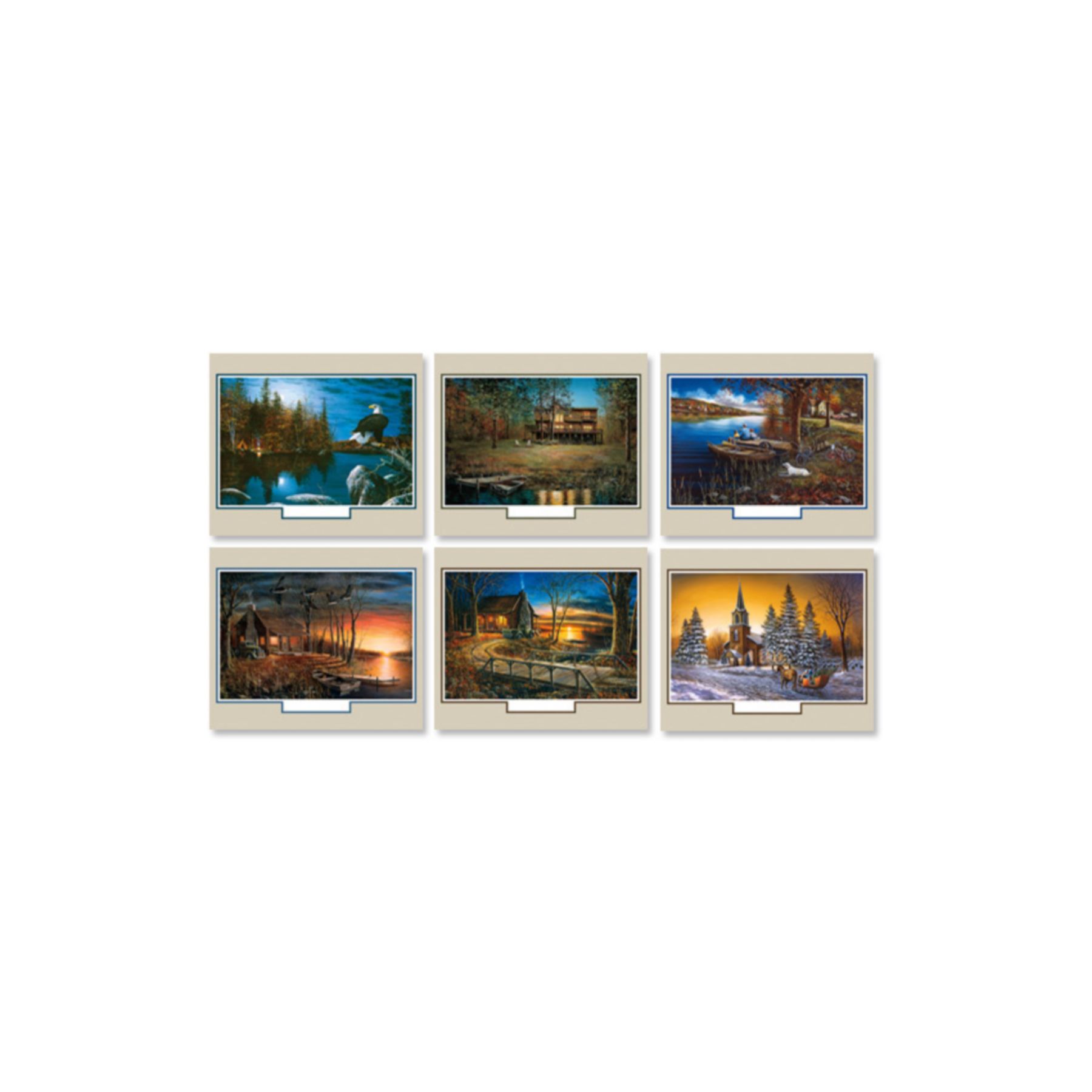 Woodland Stapled Wall Calendar 1