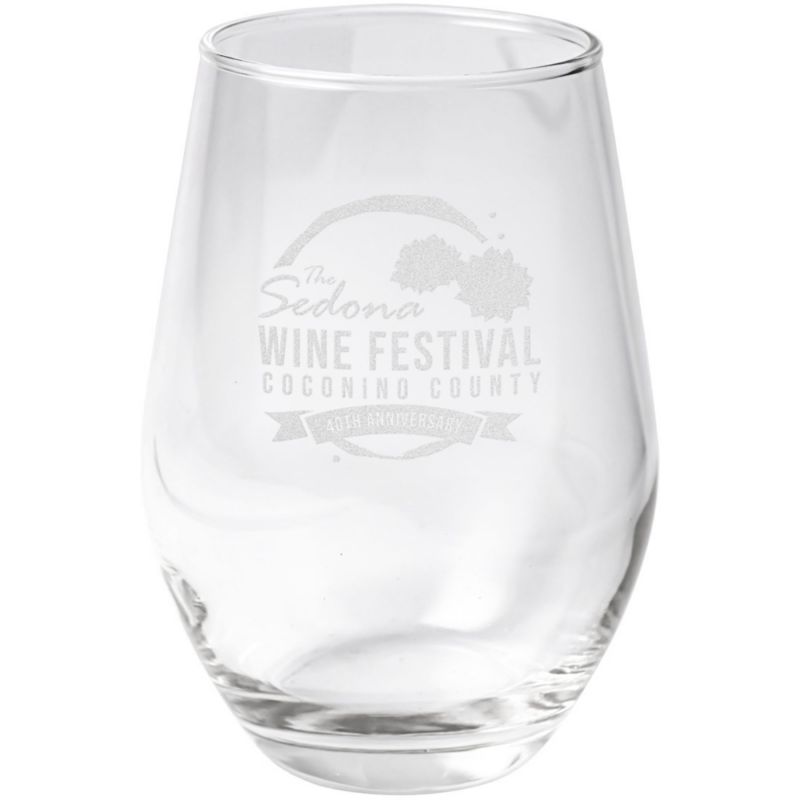 4 Piece Etched Stemless Wine Glass 1 4 Piece Etched Stemless Wine Glass 1