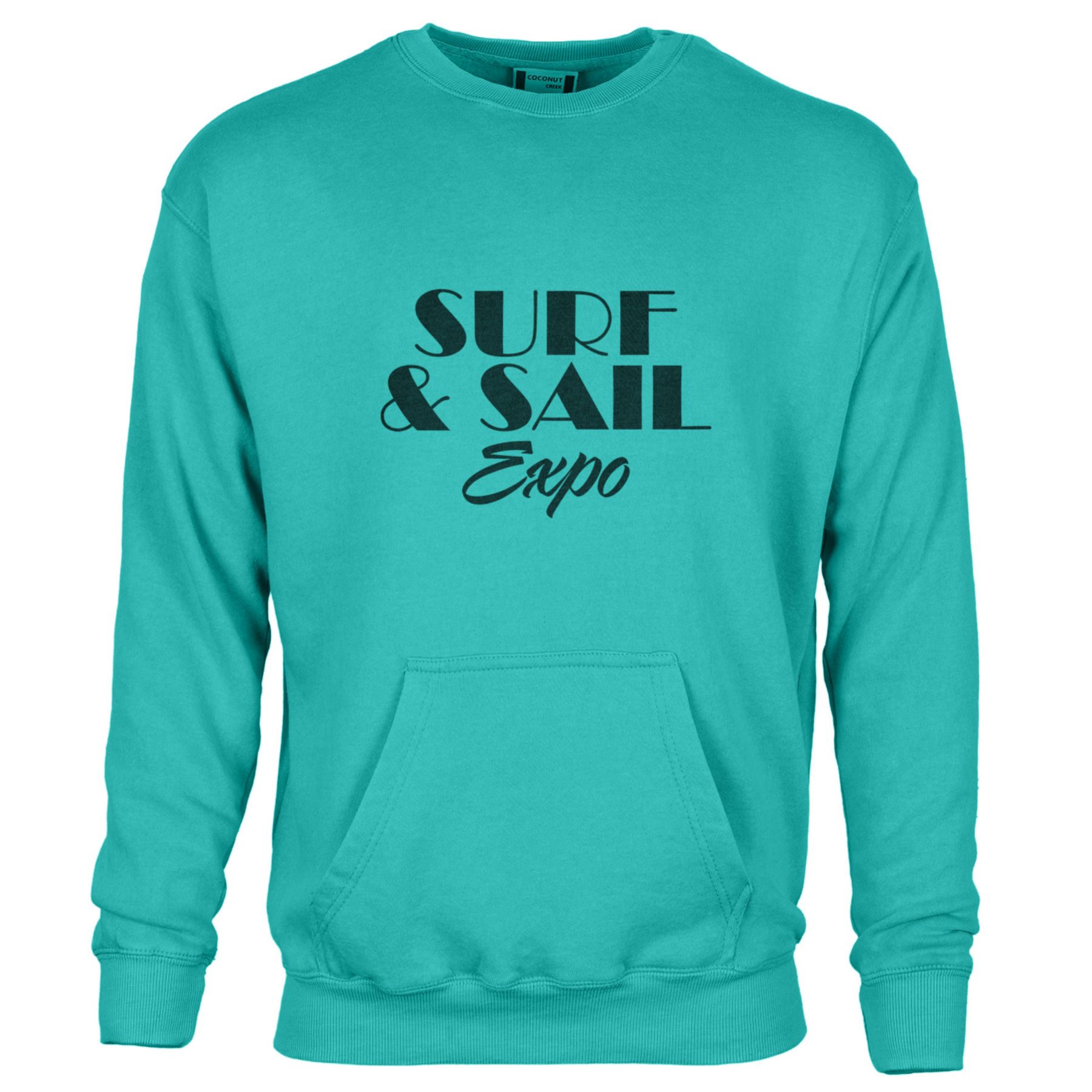 Unisex Crewneck W Kangaroo Pocket - Screen Print 1