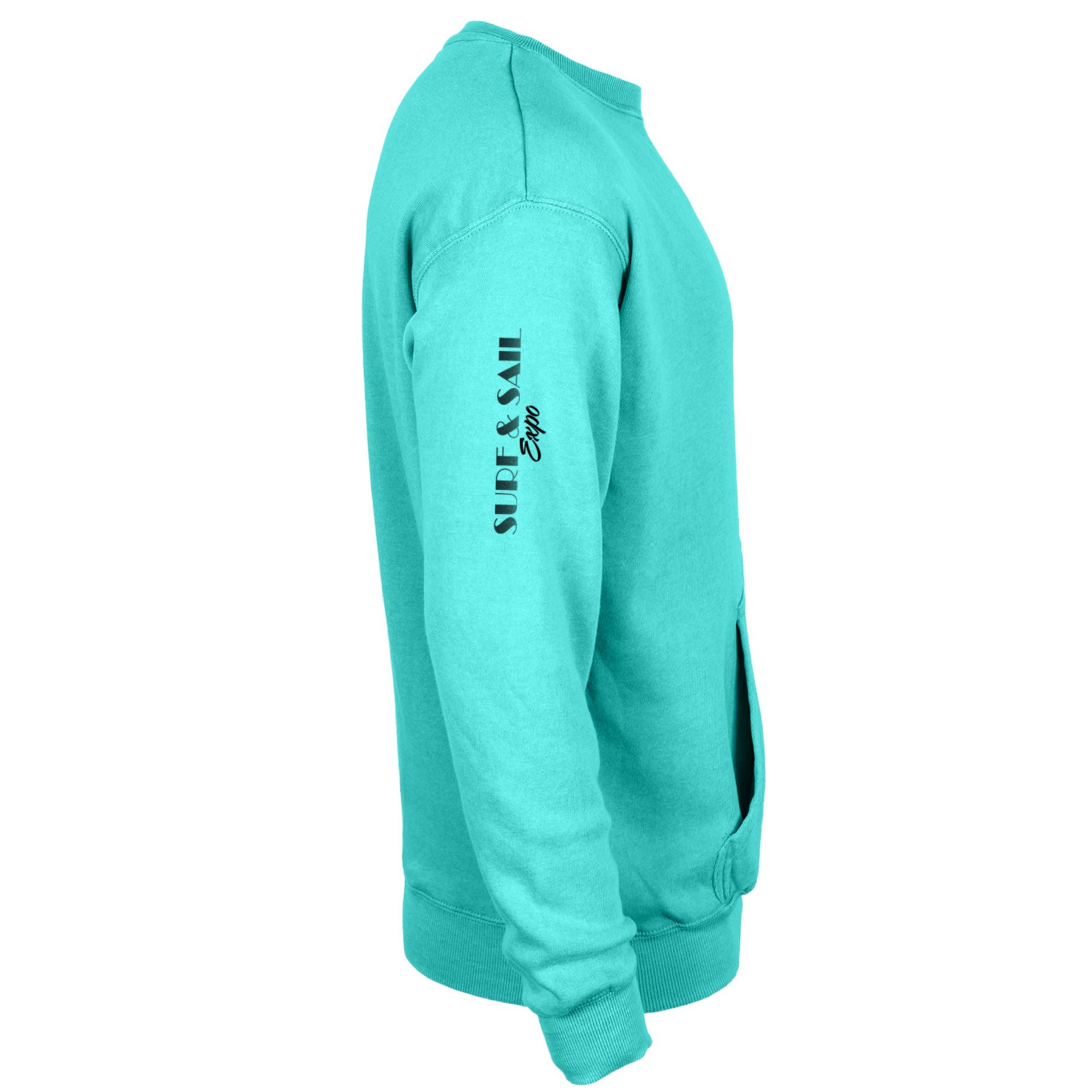 Unisex Crewneck W Kangaroo Pocket - Screen Print 1