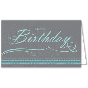 Geo Border Birthday Card 1 Geo Border Birthday Card 1