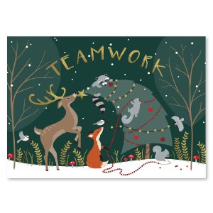 Teamwork Holiday Card 1 Teamwork Holiday Card 1