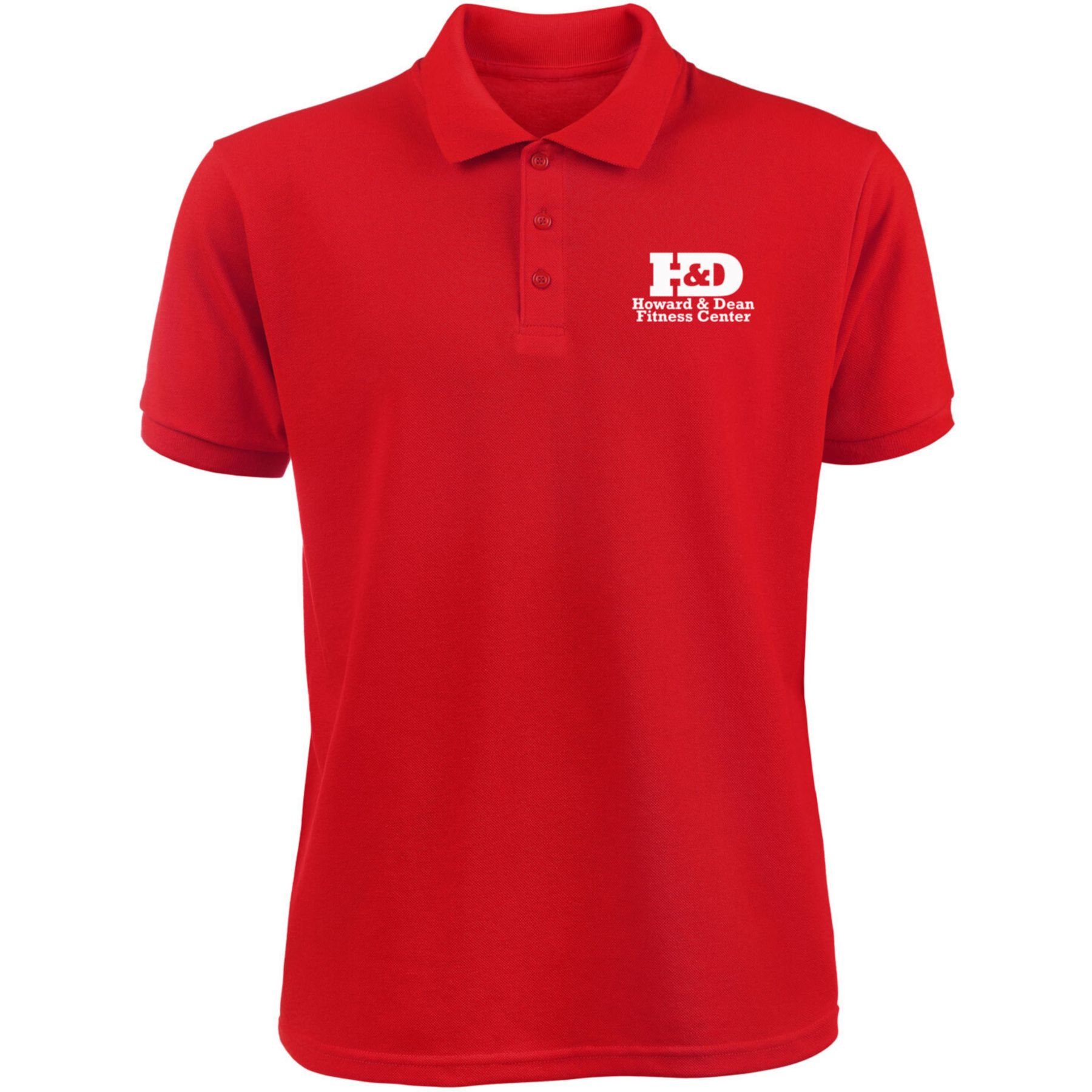 Screen Printed Men's 50/50 Polo Shirt 1