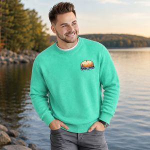 Garment Dye Crewneck Embroidery 1 Garment Dye Crewneck Embroidery 1