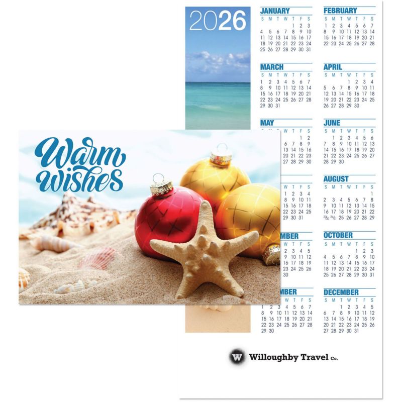 Beach Warm Wishes Card To Calendar 1 Beach Warm Wishes Card To Calendar 1