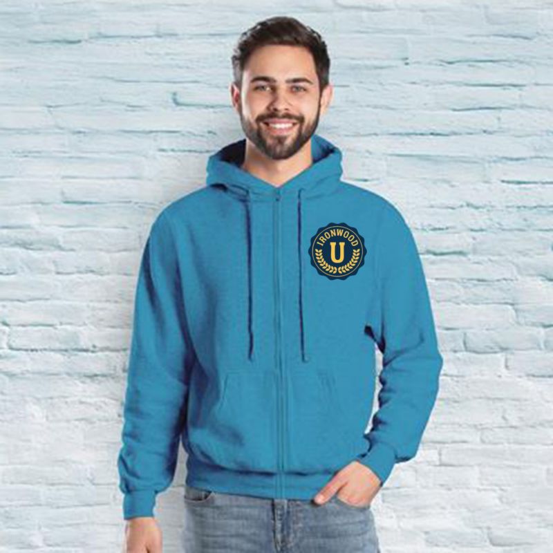Unisex Fleece Full Zip Hoodie Full Color 1 Unisex Fleece Full Zip Hoodie Full Color 1