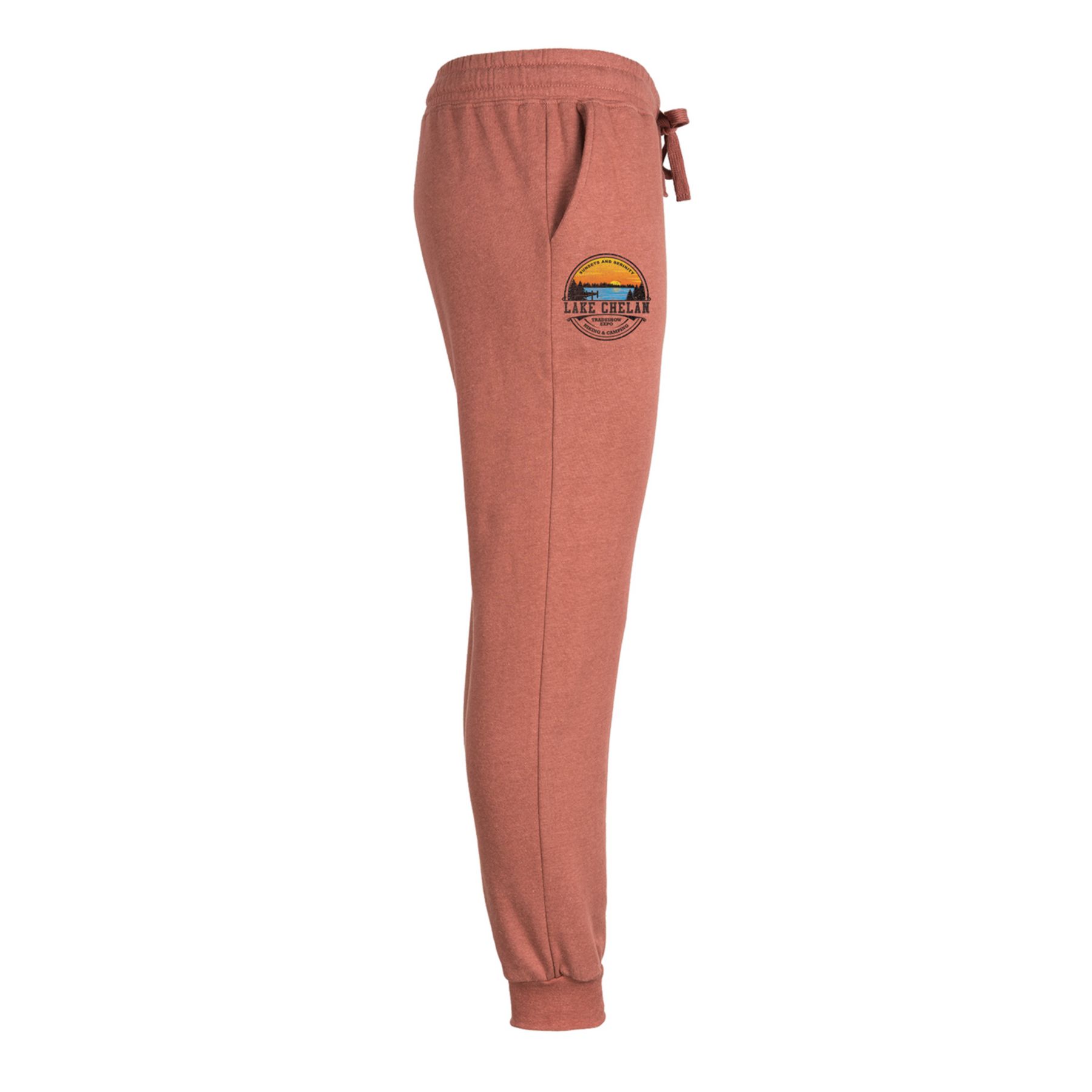 Women's Soft Fitted Sweatpants - Full Color 1