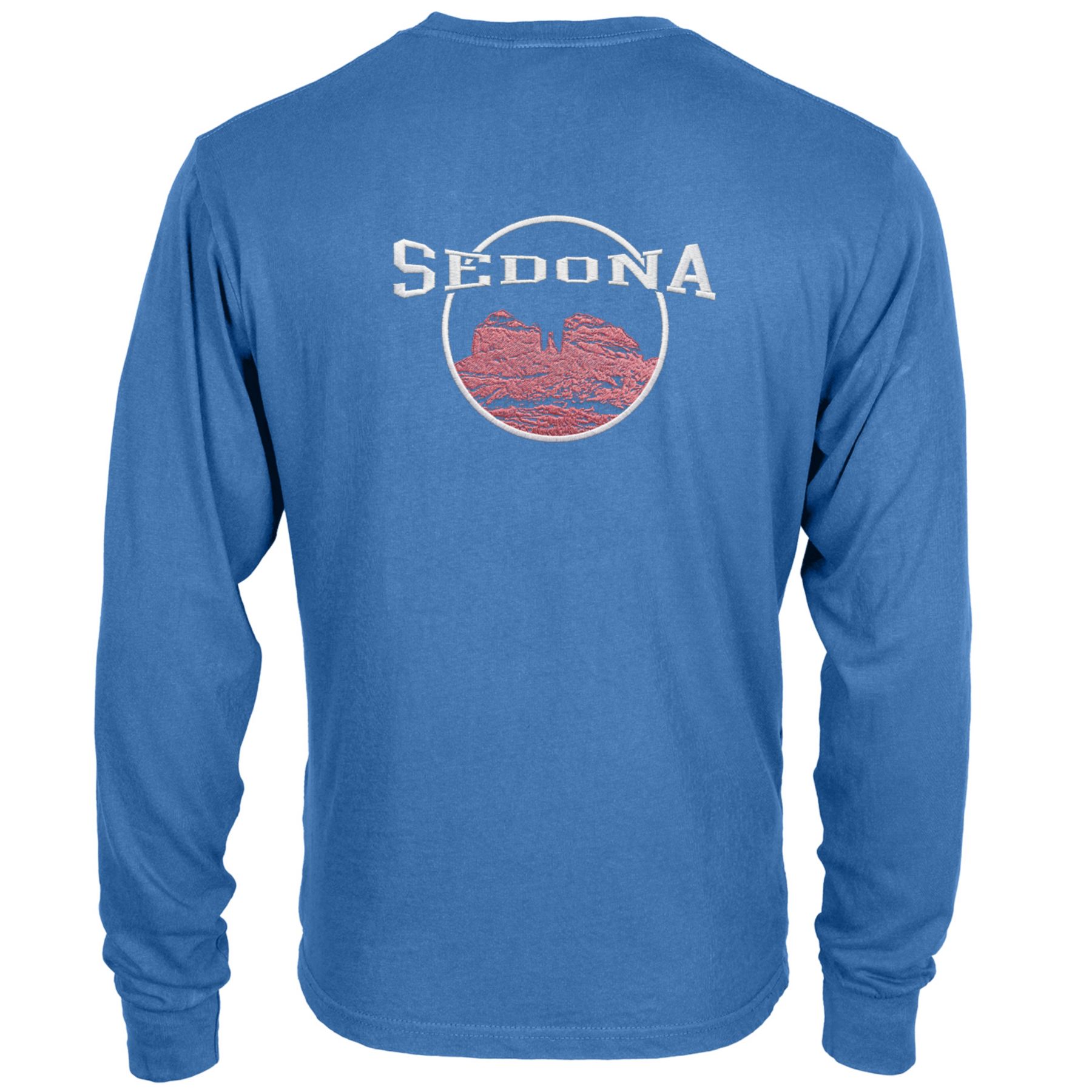 Garment Dye Unisex Long Sleeve - Embroidery 1