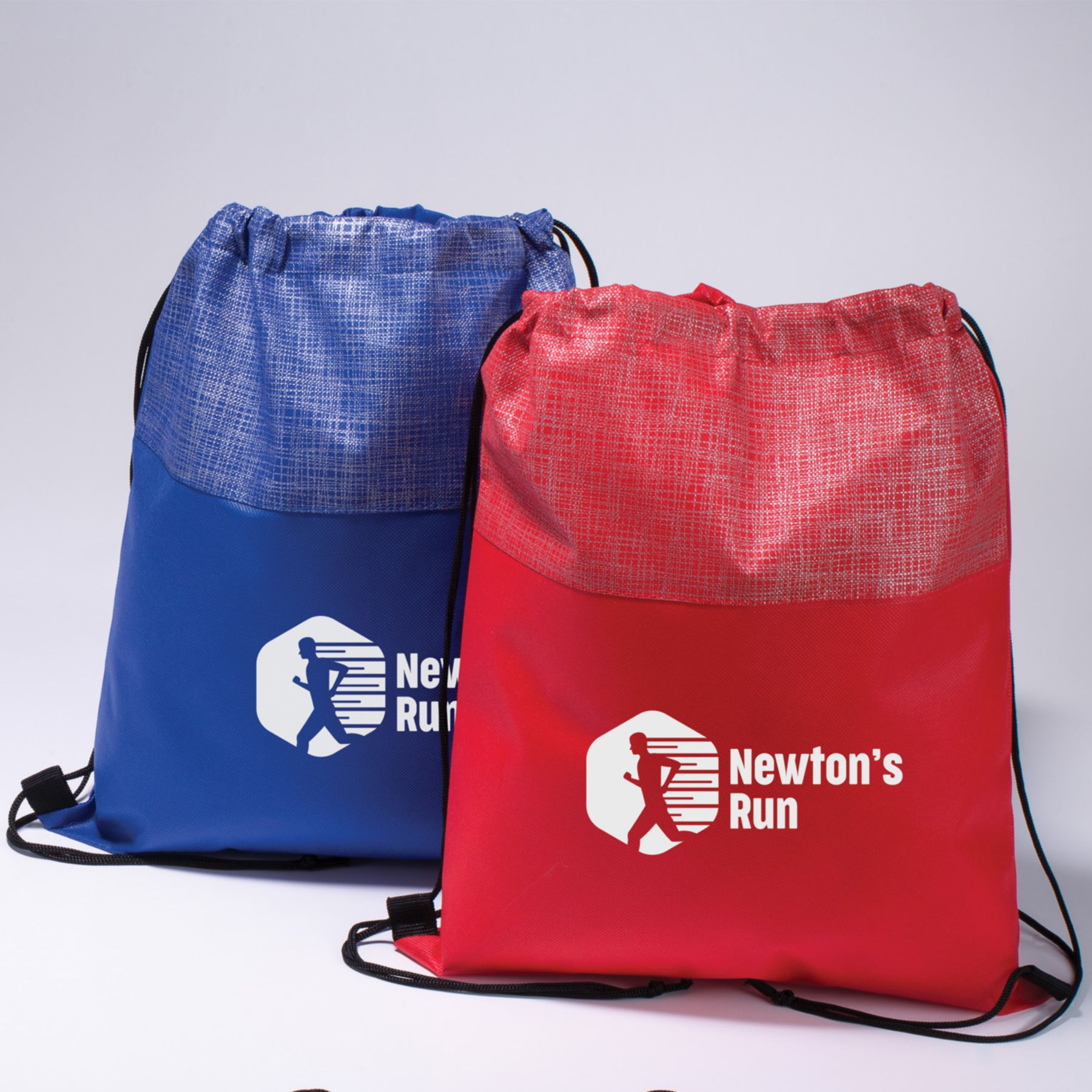Silver Tone Drawstring Bag 1