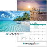 Full Color Beaches Spiral Wall Calendar 1 Full Color Beaches Spiral Wall Calendar 1