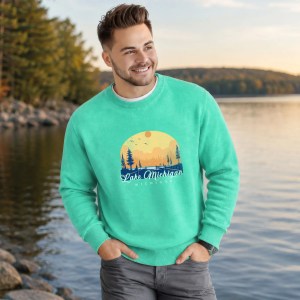 Garment Dye Cewneck - Full Color 1 Garment Dye Cewneck - Full Color 1