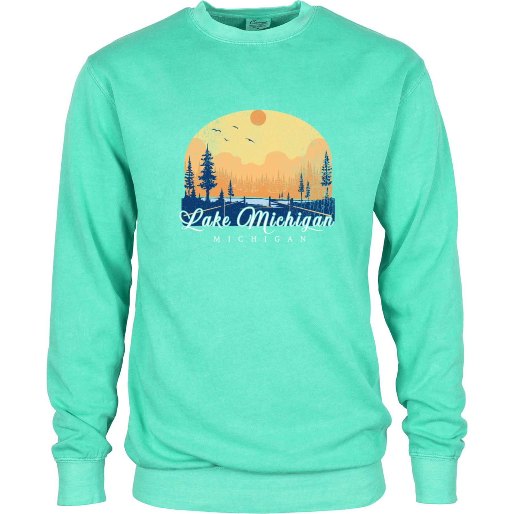 Garment Dye Cewneck - Full Color 1