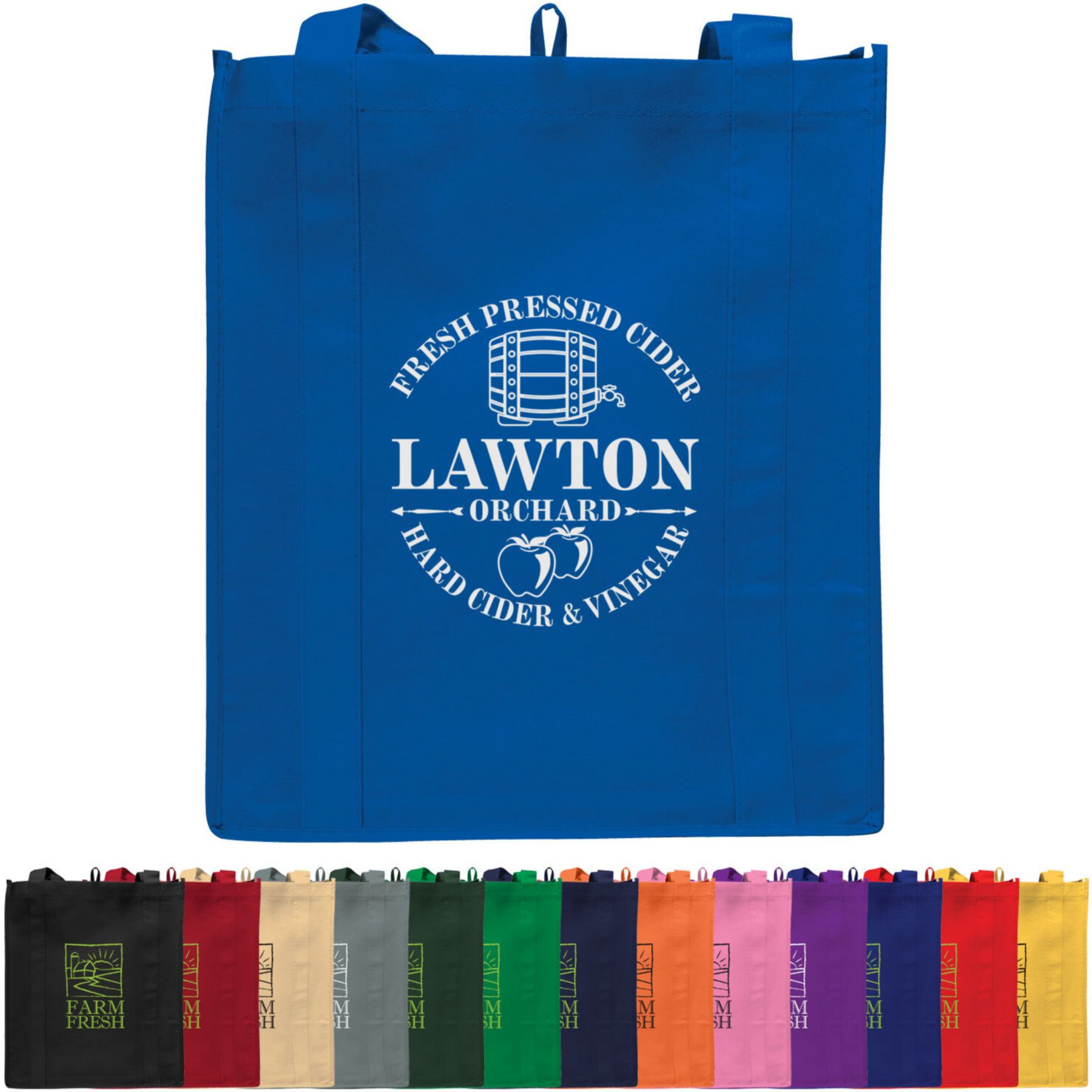 Colossal Grocery Tote Bag - Screen Printed 1