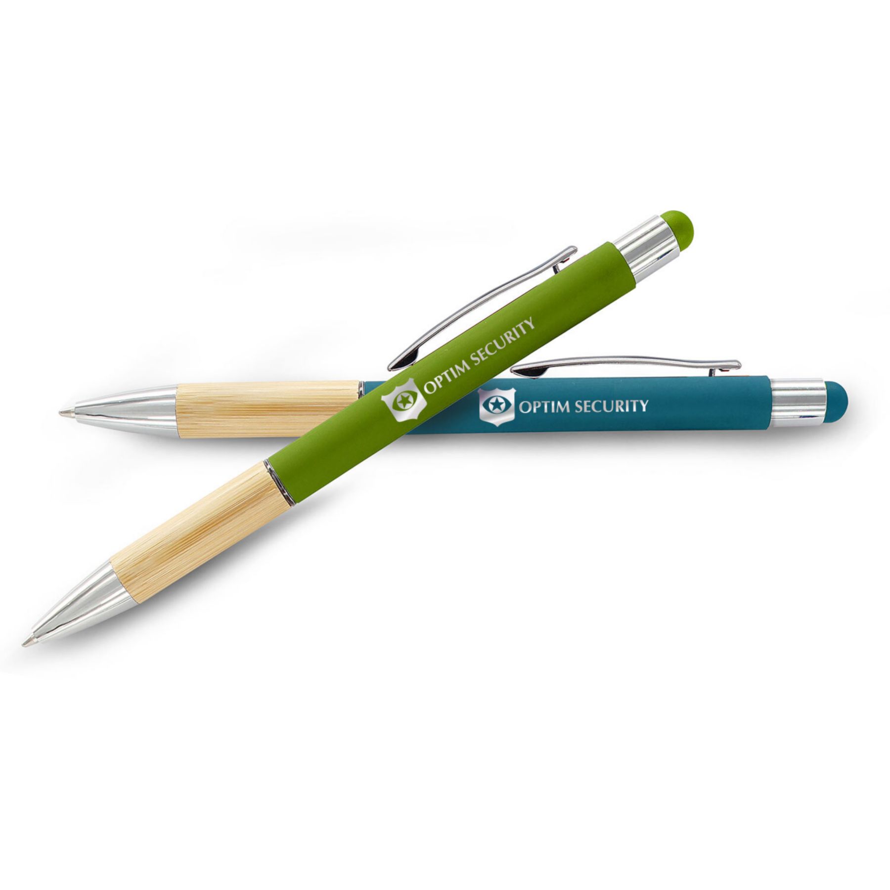 Saratoga Bamboo Grip Stylus Pen 1