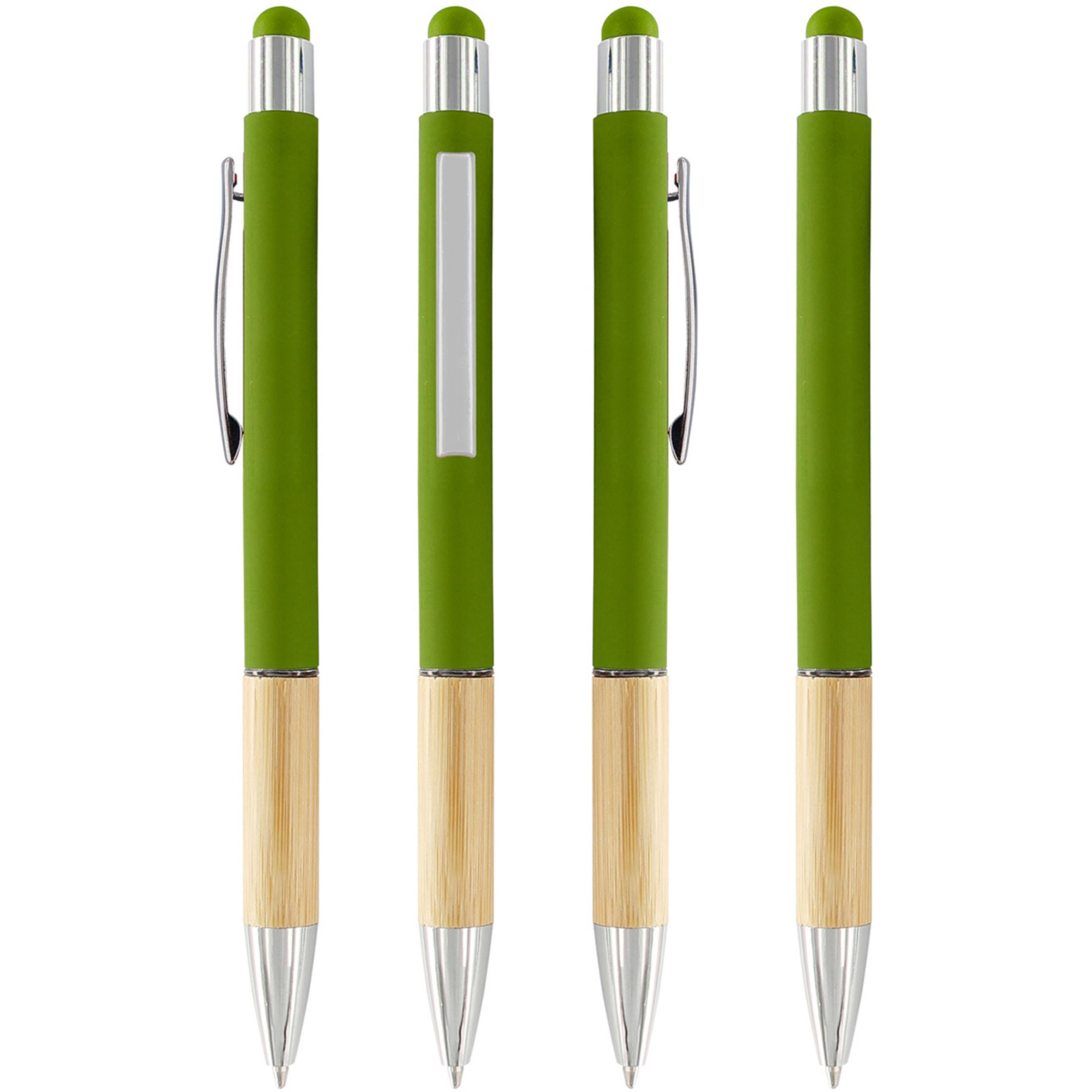 Saratoga Bamboo Grip Stylus Pen 1