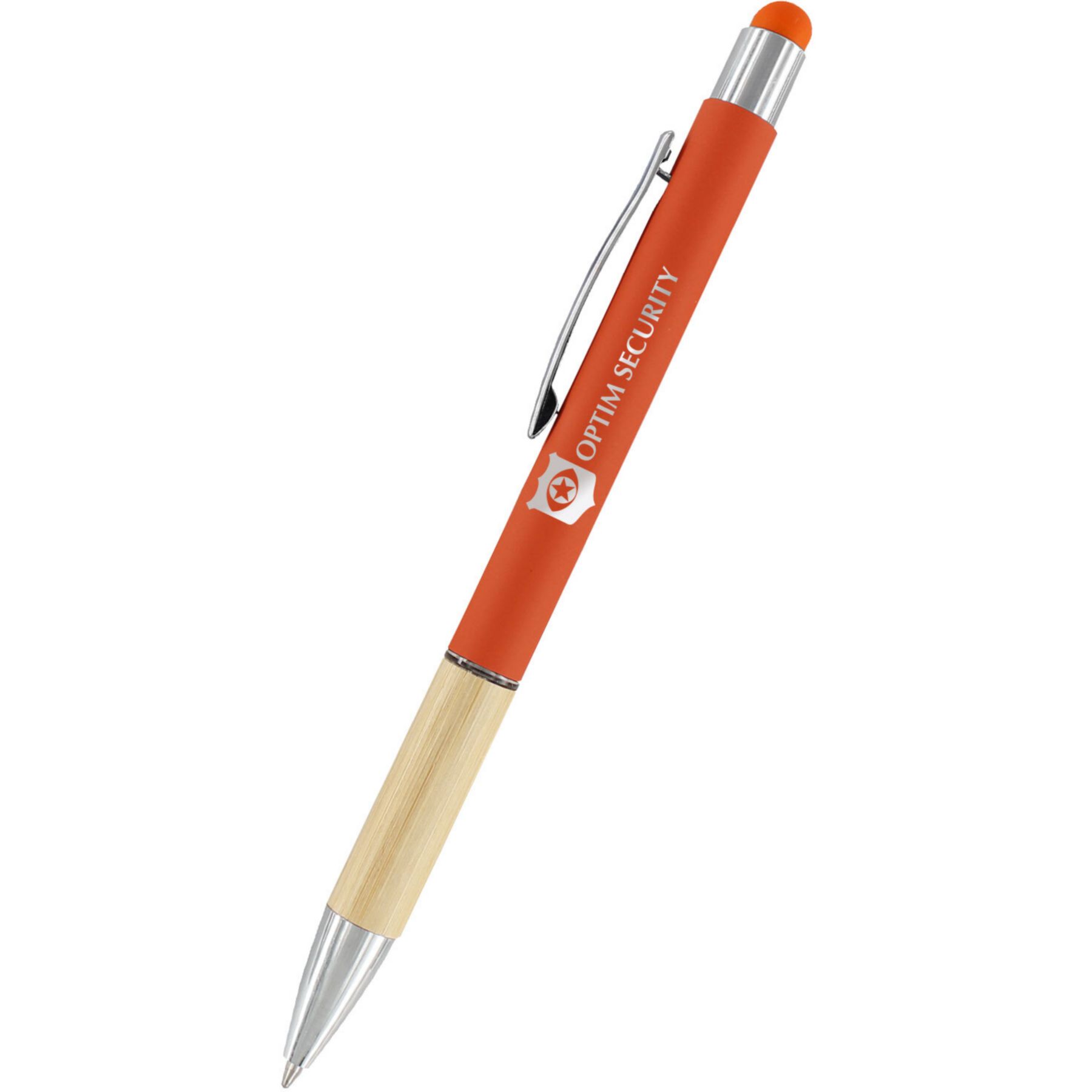 Saratoga Bamboo Grip Stylus Pen 1