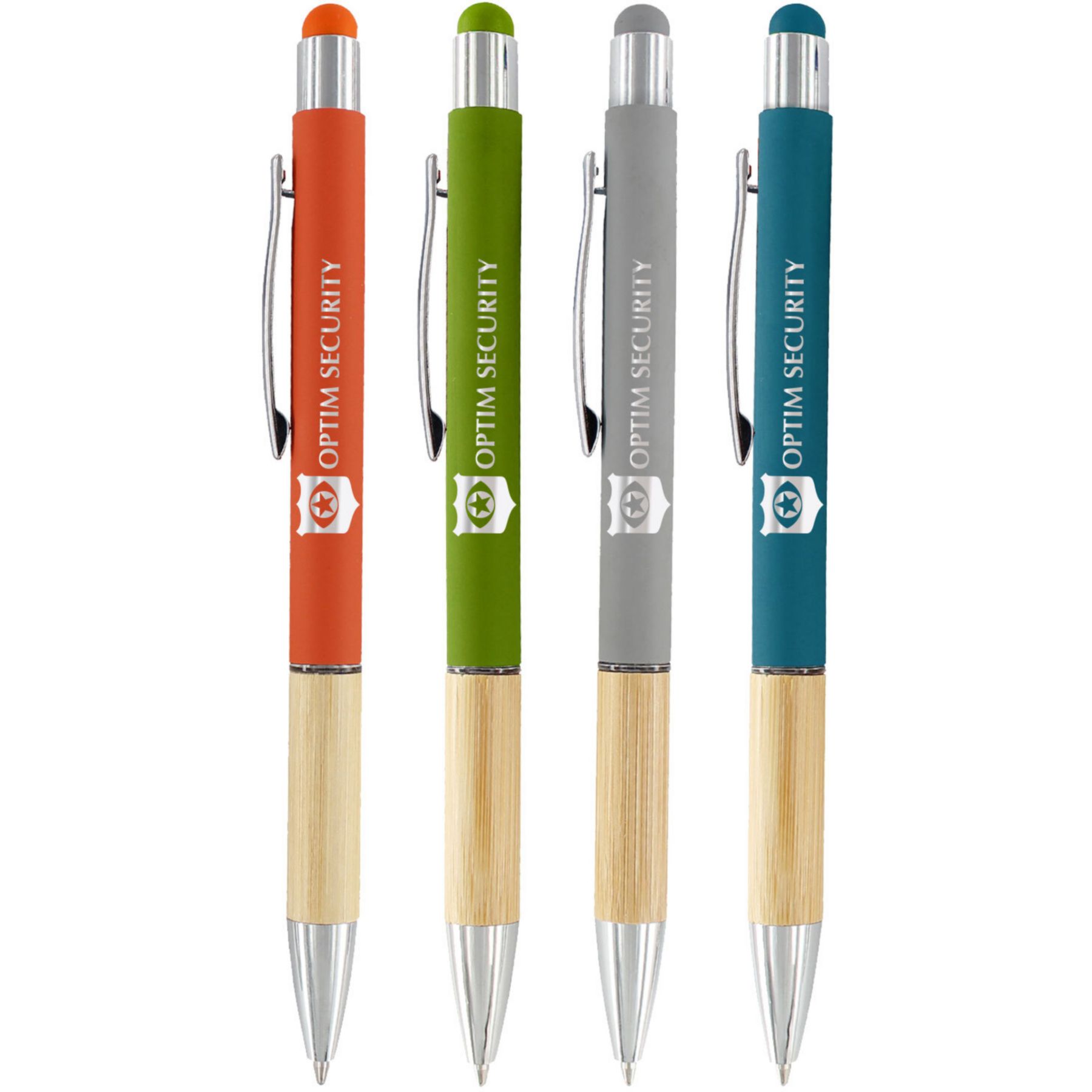 Saratoga Bamboo Grip Stylus Pen 1