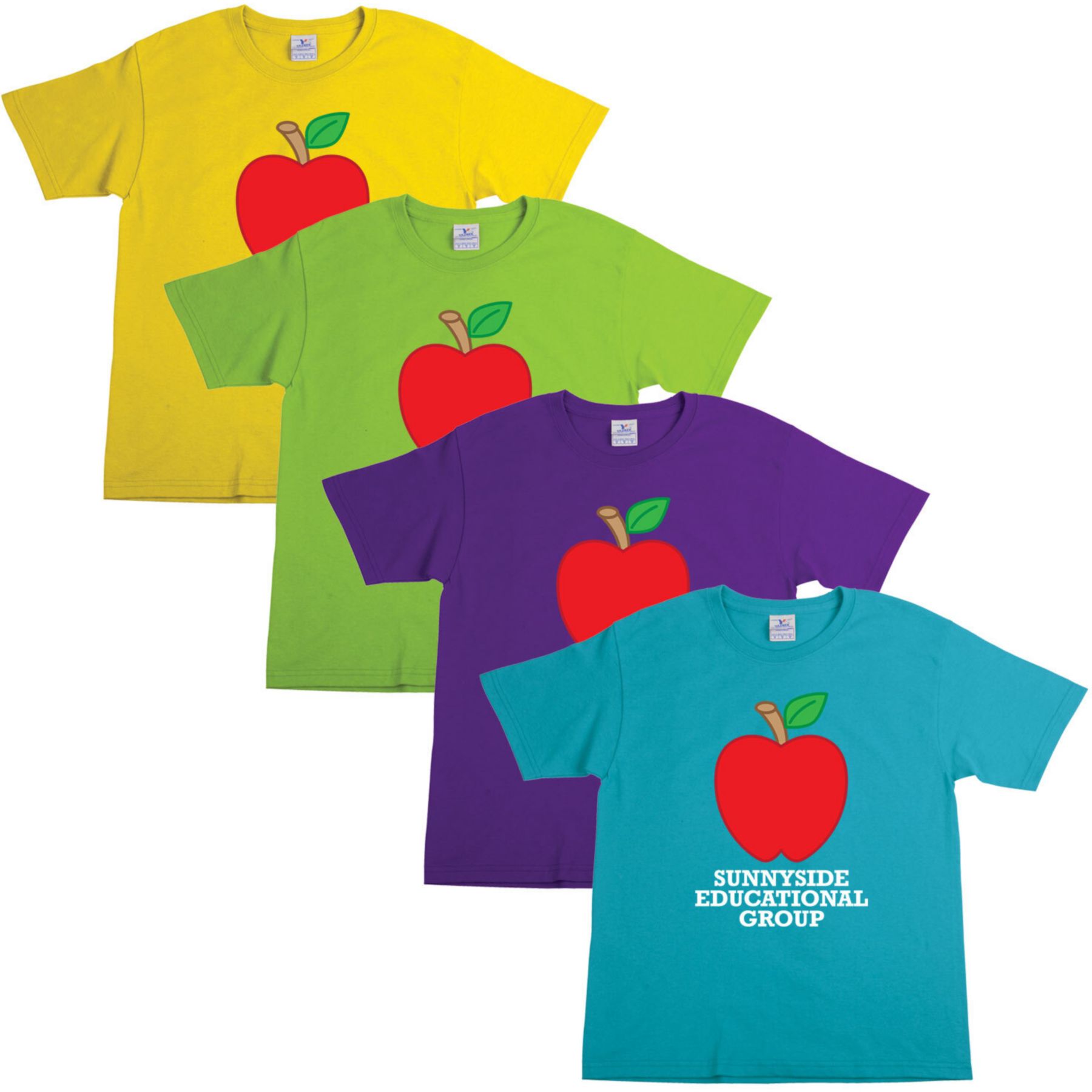 Full Color Youth 100% Cotton T-Shirt 1