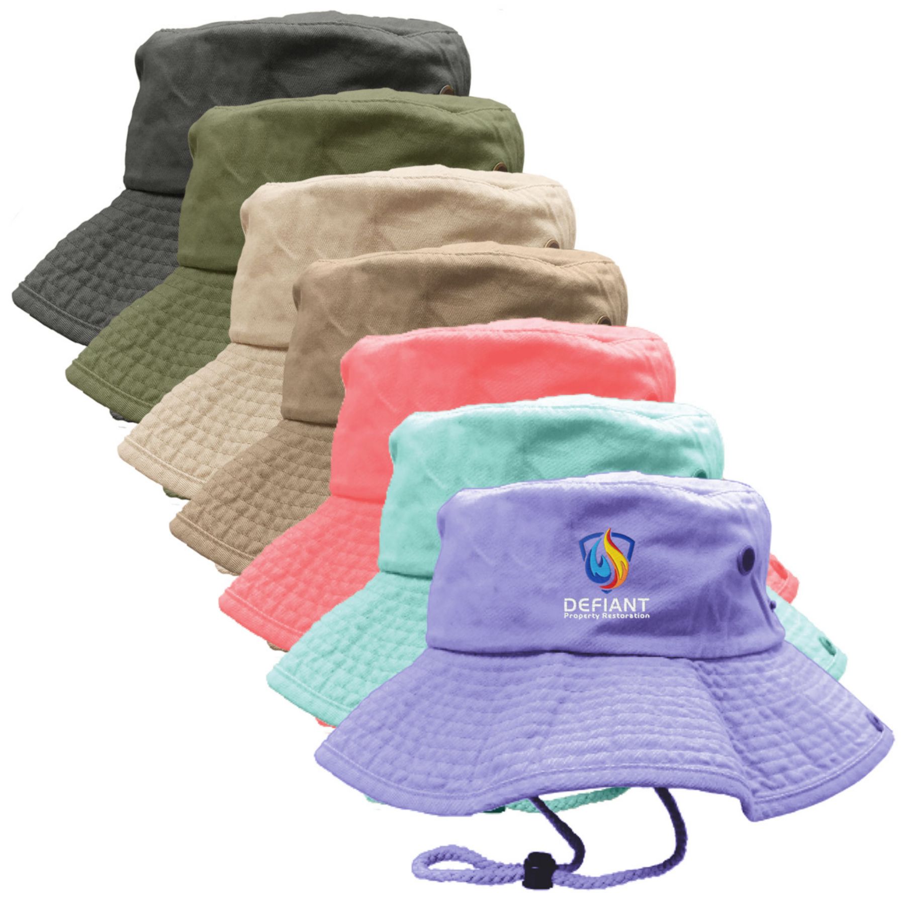 Bucket Hat - Embroidered 1