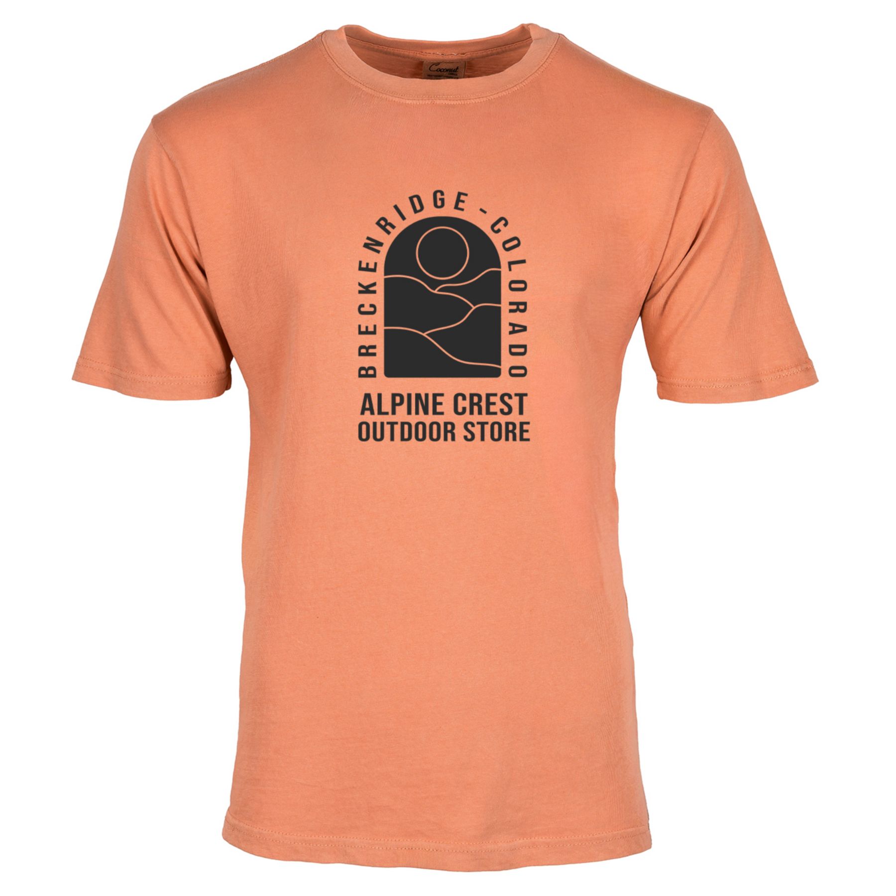 Unisex Garment Dye Short Sleeve - Screen Printed 1