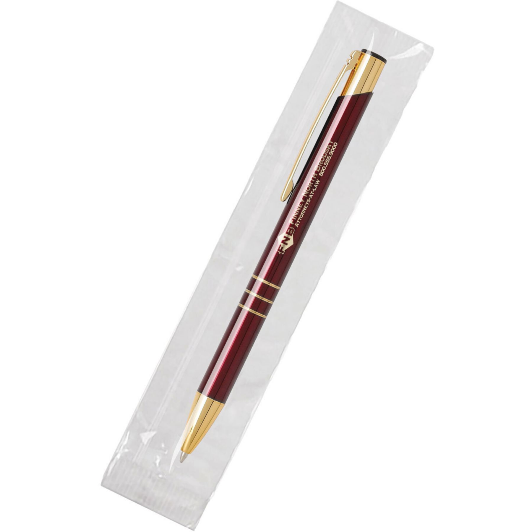Gold Cello-Wrapped Delane Pen 1