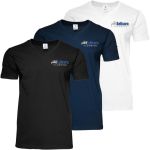 Mens V-Neck T-Shirt Embroidered 3 Mens V-Neck T-Shirt Embroidered 3